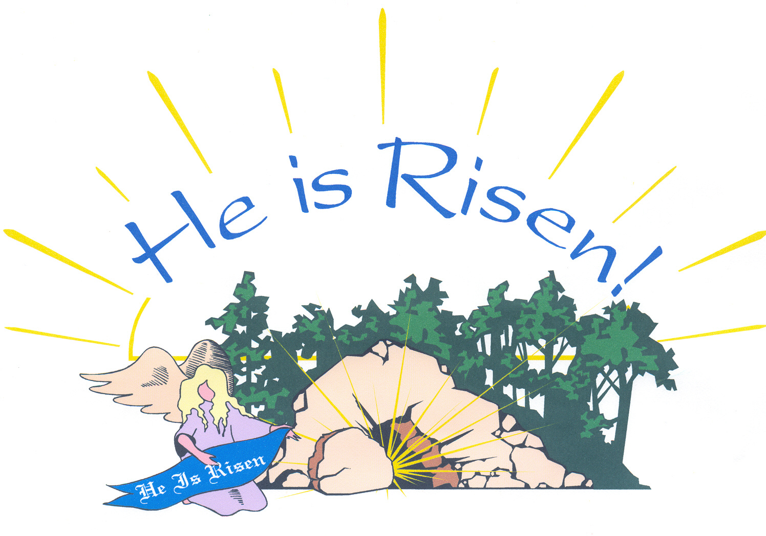 he is risen